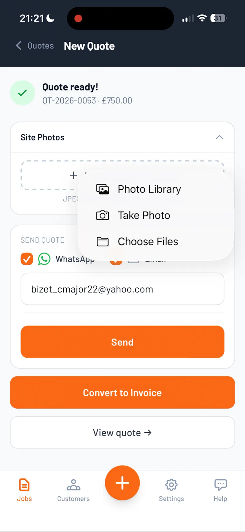 PricePad screenshot 4