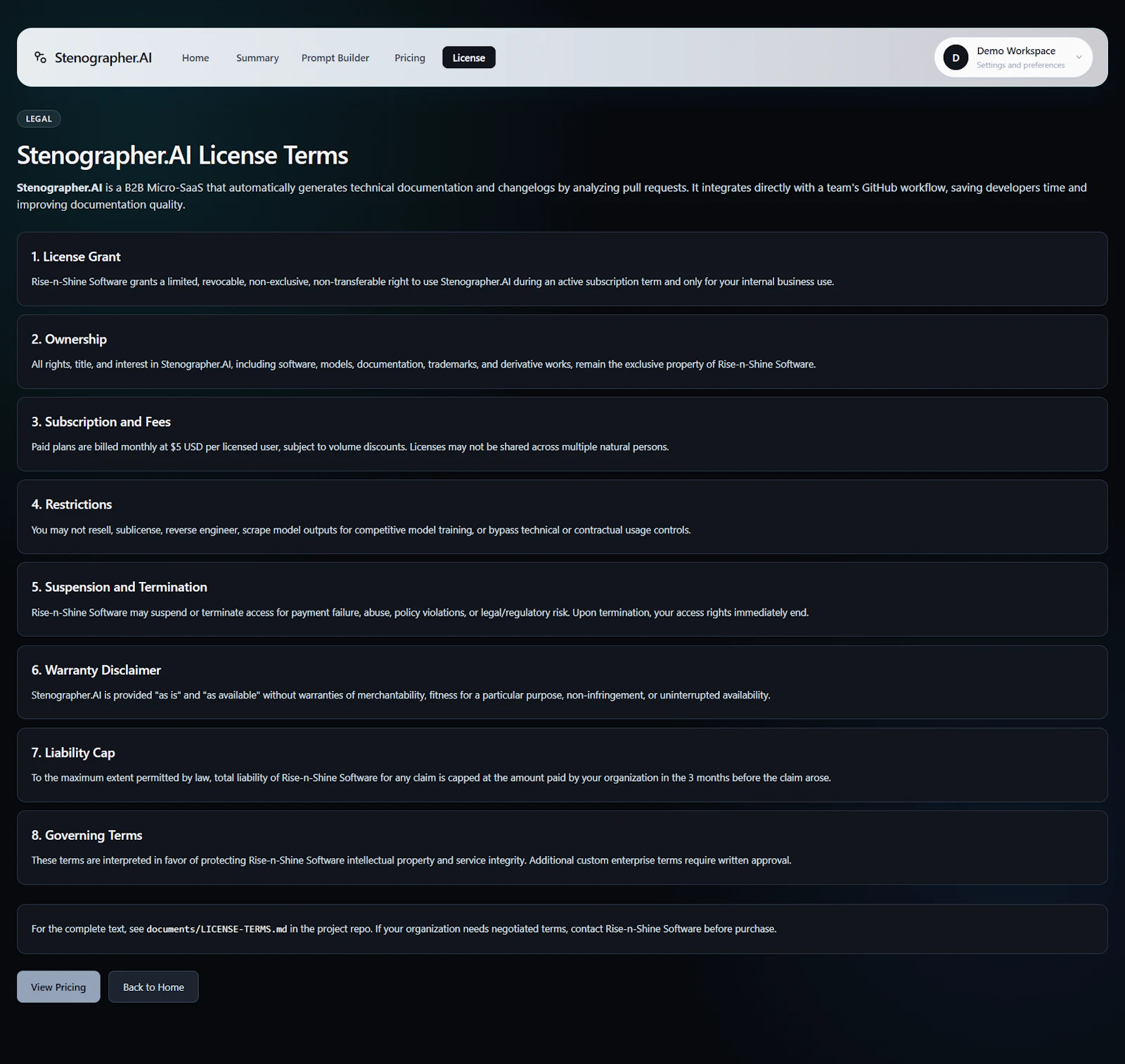 Stenographer-AI screenshot 6