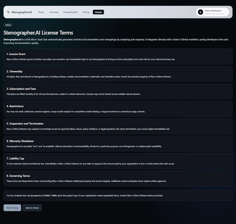 Stenographer-AI screenshot 6