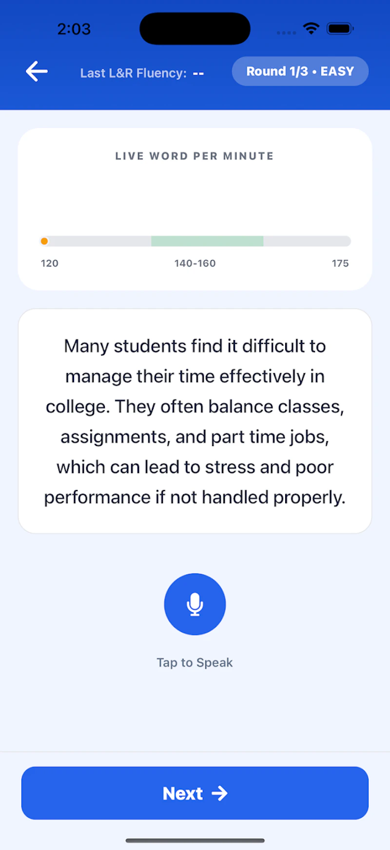 TOEFL Speaking Practice & AI App screenshot 4