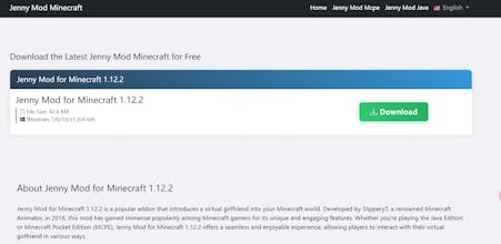 Jenny Mod for Minecraft gallery image