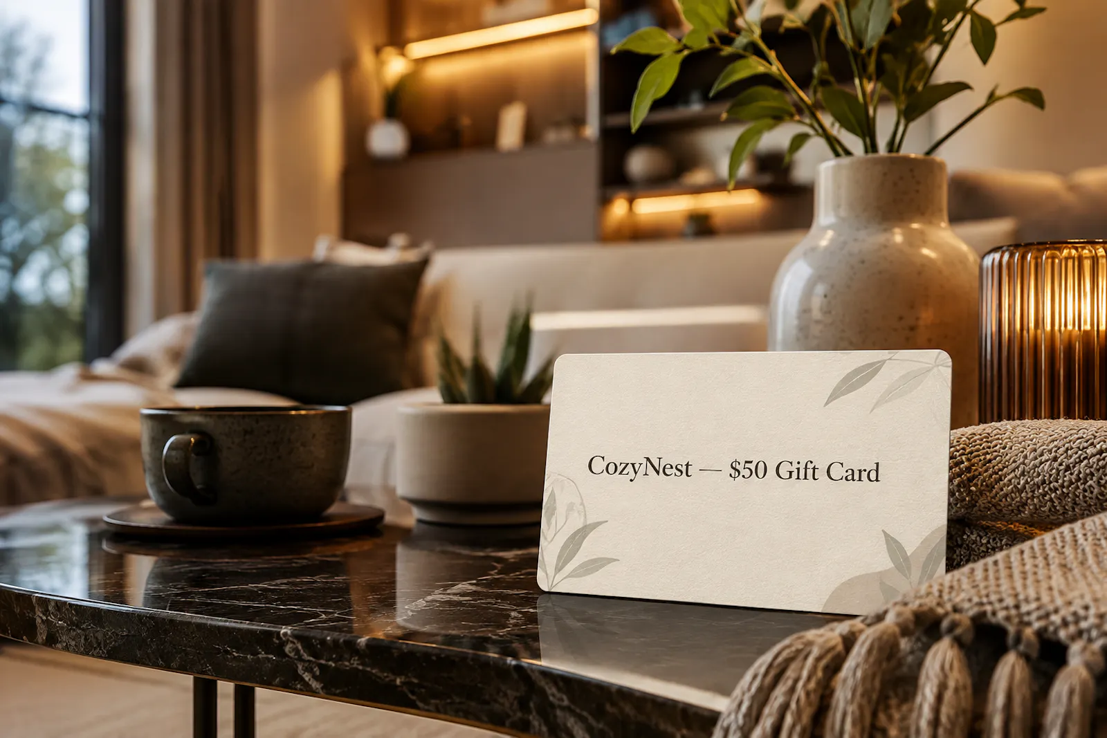 CozyNest Home Gift Card screenshot 1