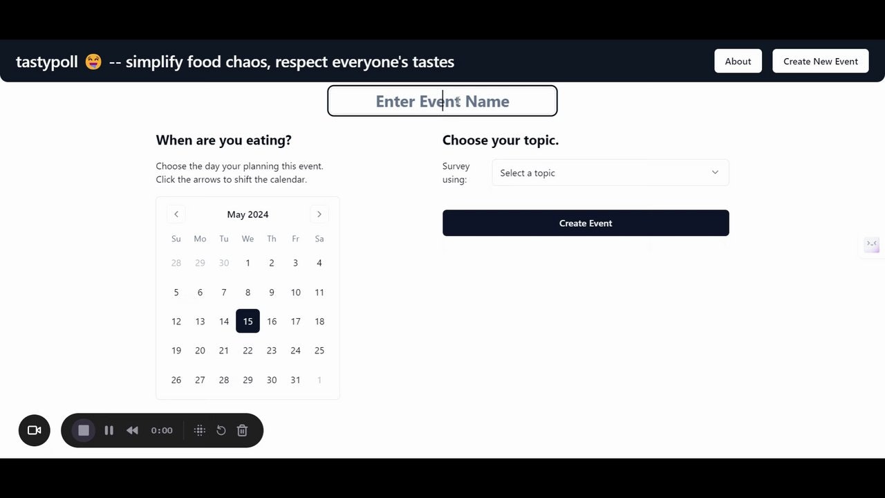 Tastypoll gallery image