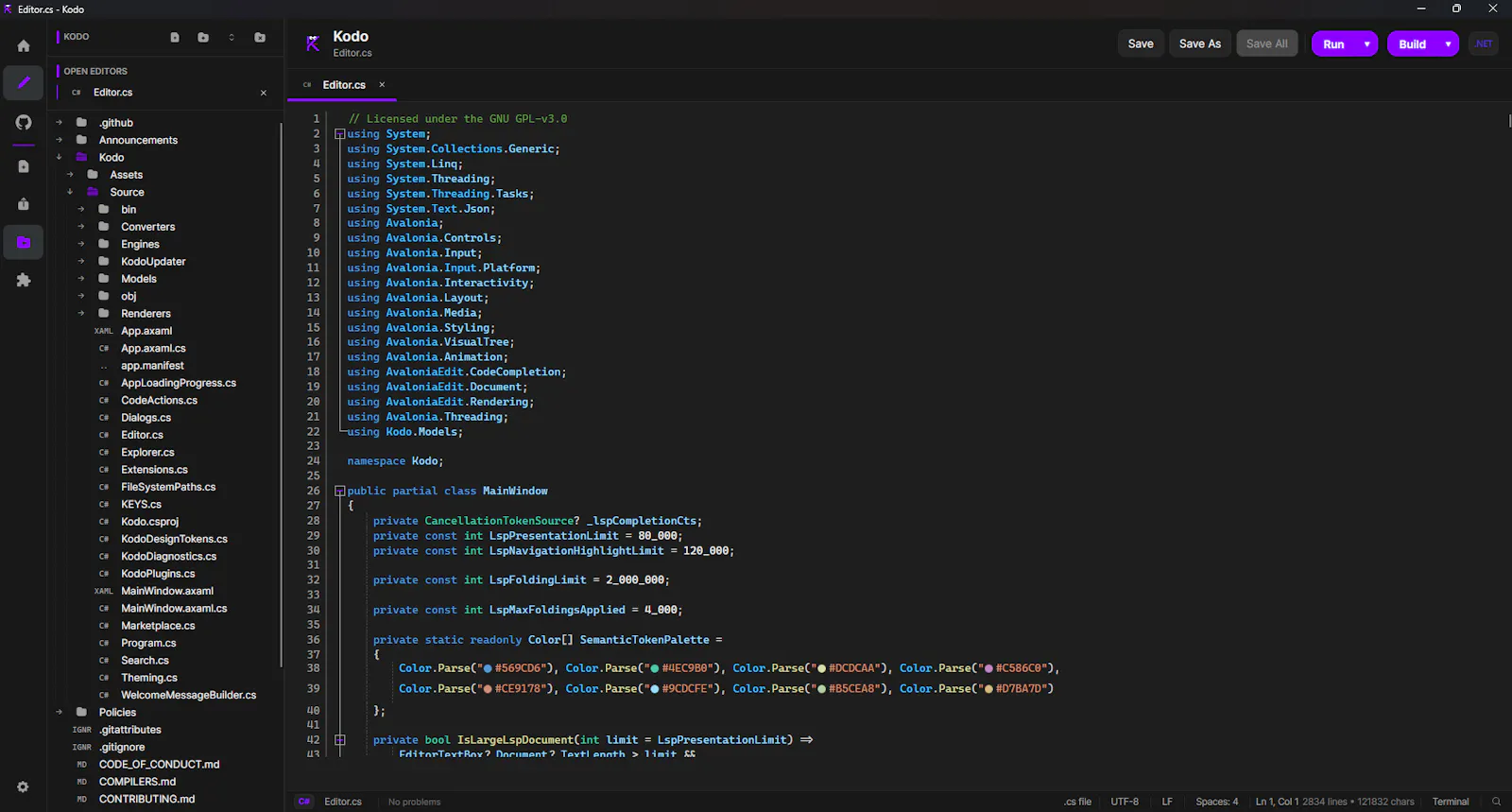 Kodo screenshot 2