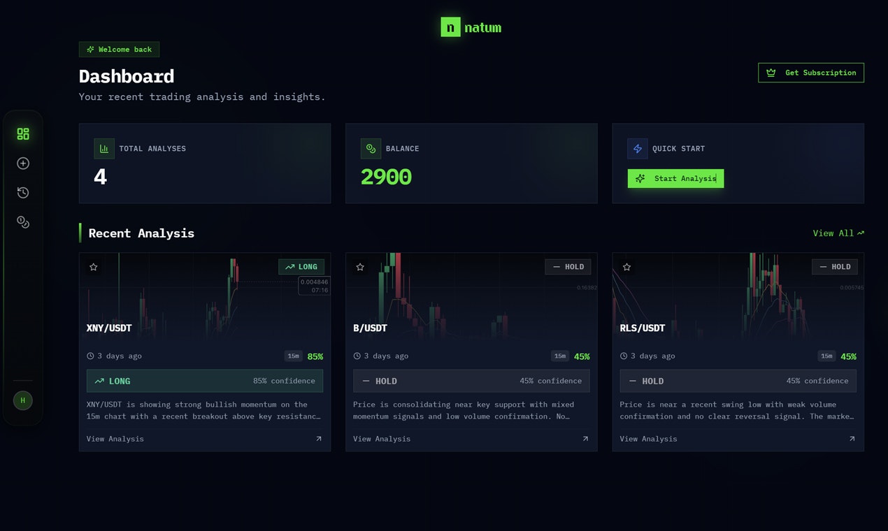 natum - Screenshot 2 showing product features and functionality