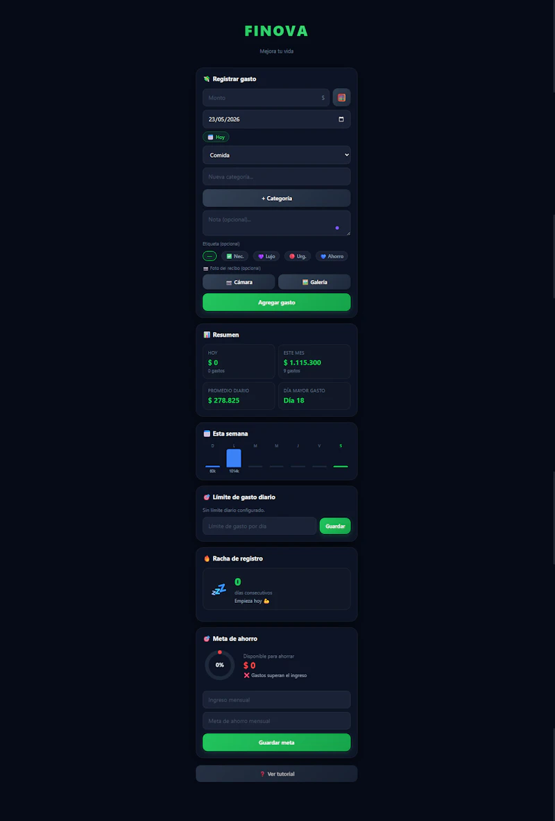 FINOVA screenshot 2