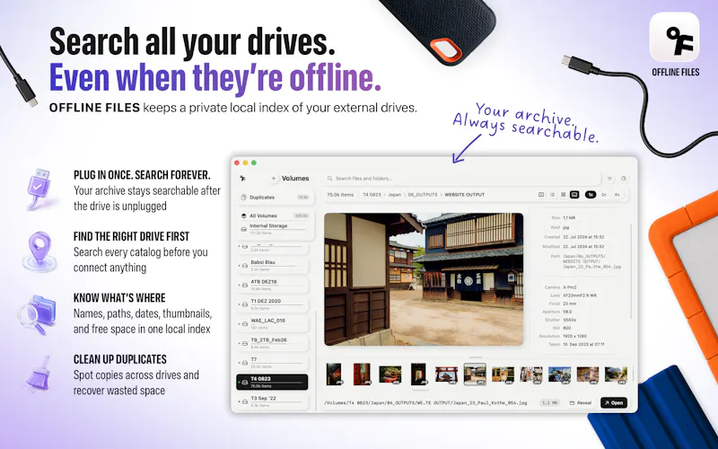 Offline Files screenshot 1
