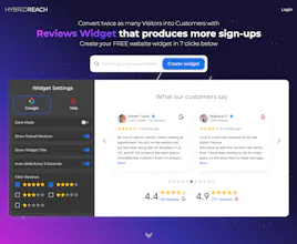 Google / Yelp Reviews Widget gallery image