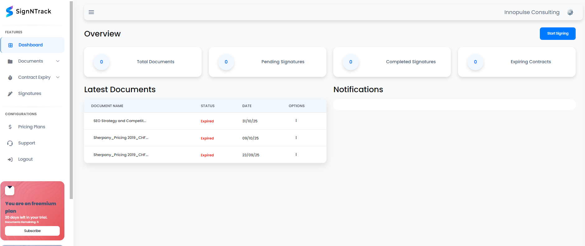 SignNTrack gallery image