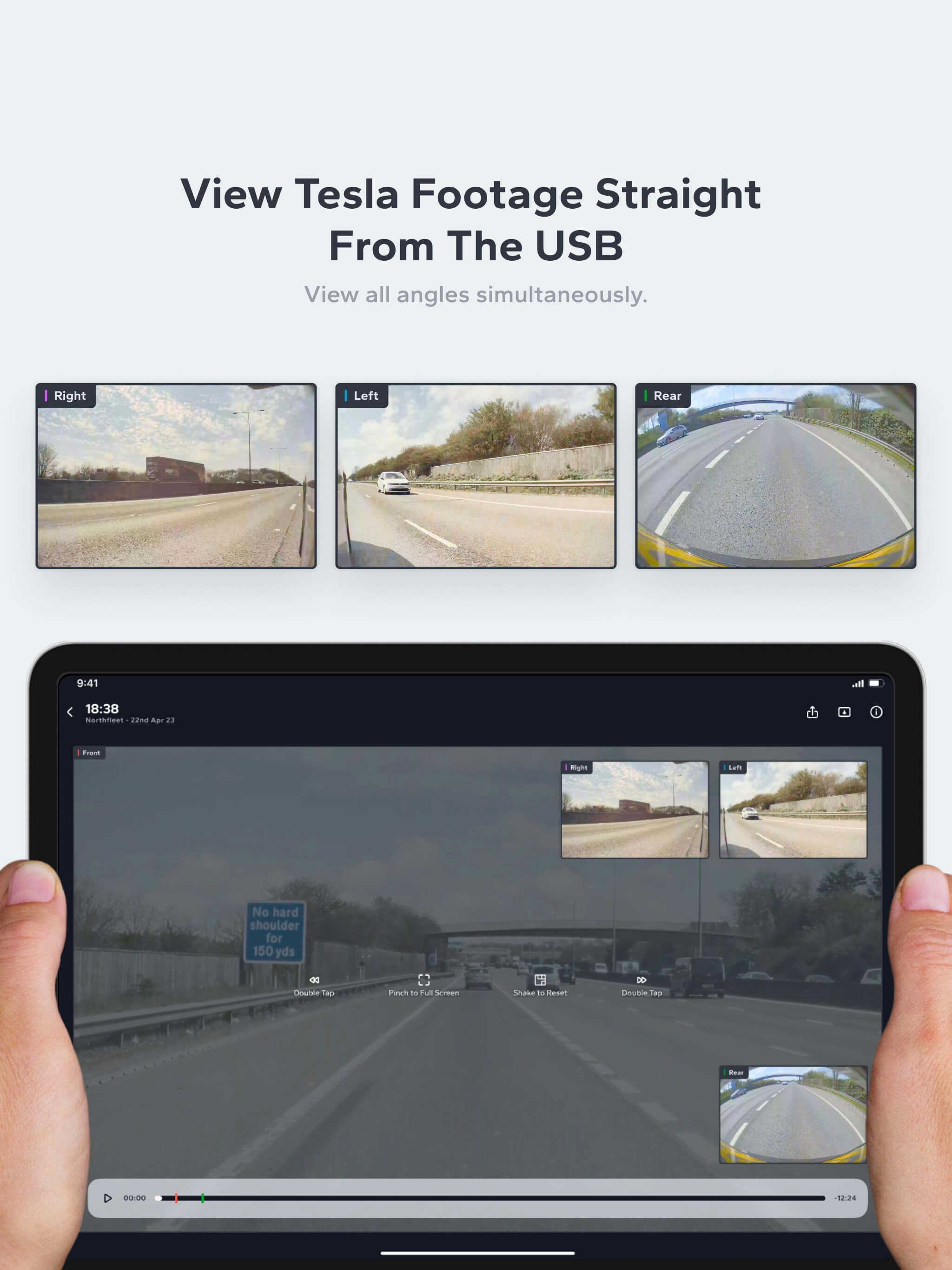 Восприятие - Просмотреть, хранить и поделиться своей камерой Tesla и кадры Sentry медиа 2