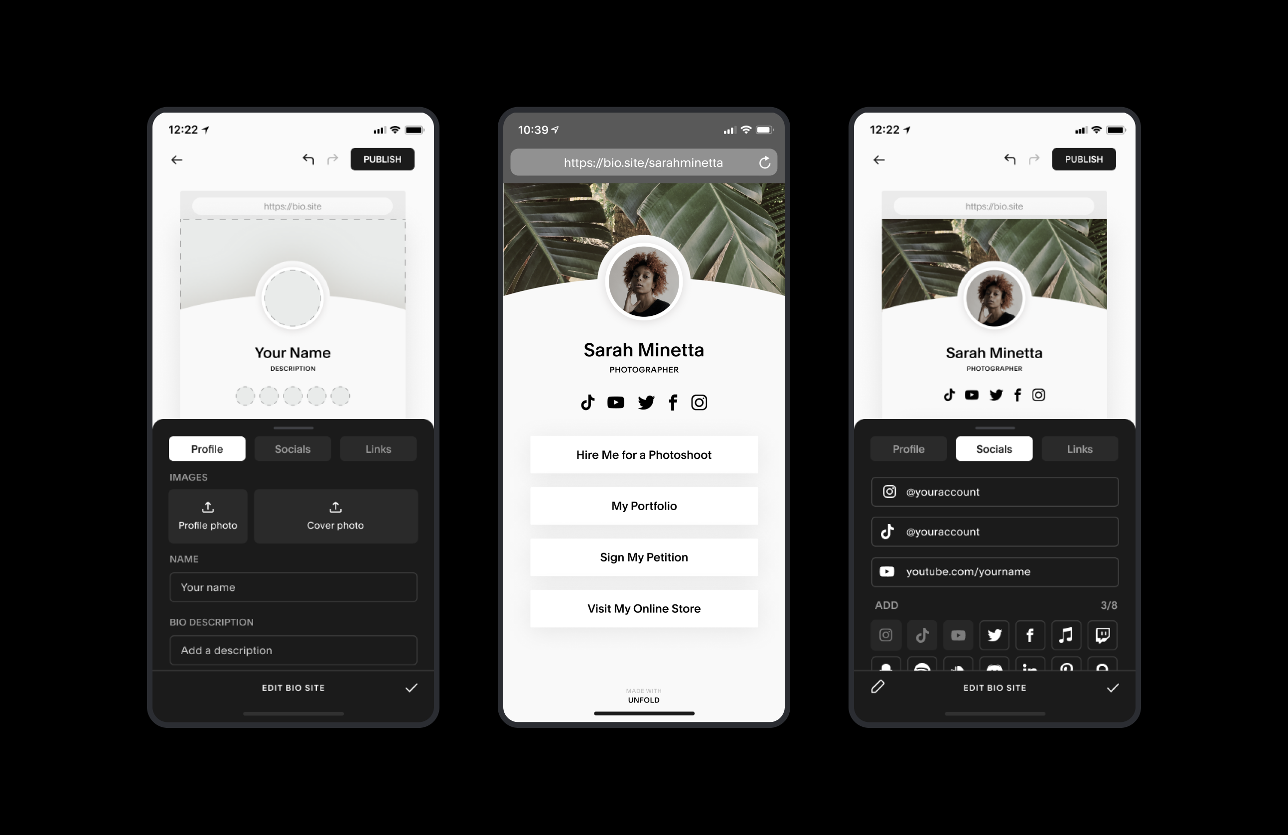 Bio Sites by Unfold gallery image