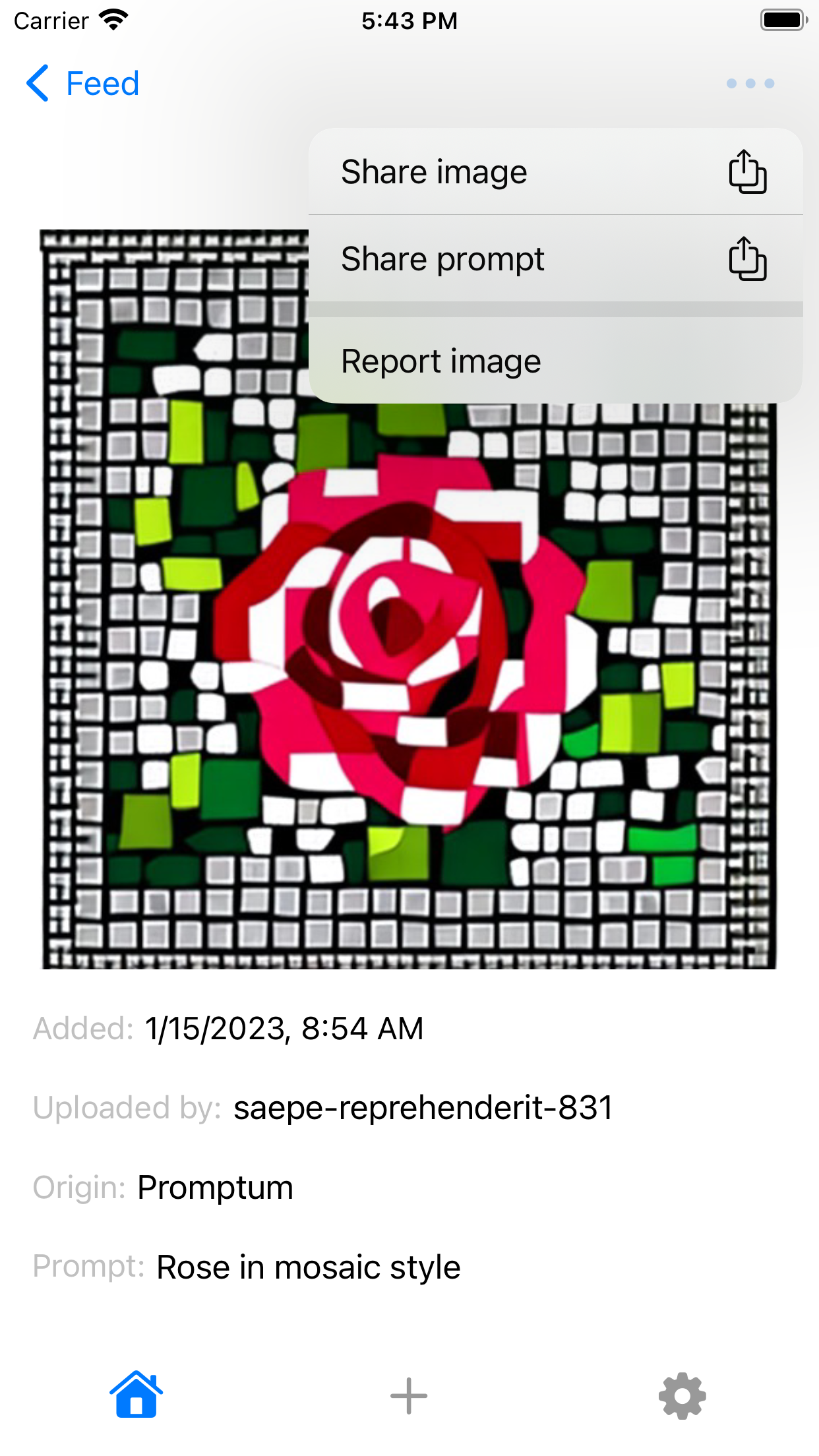 พรอมต์ - ฟีดอิมเมจ AI - สำรวจฟีดของภาพ Ai-Generated ของเรา media 2