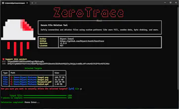ZeroTrace gallery image
