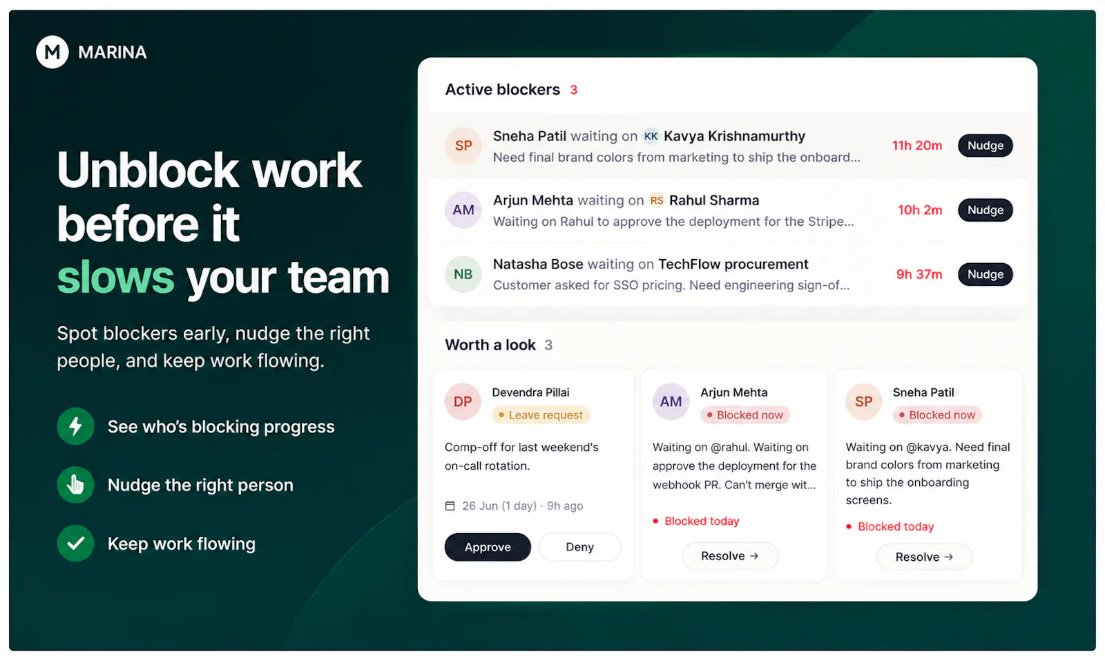 Marina - AI Chief of Staff for Teams screenshot 2