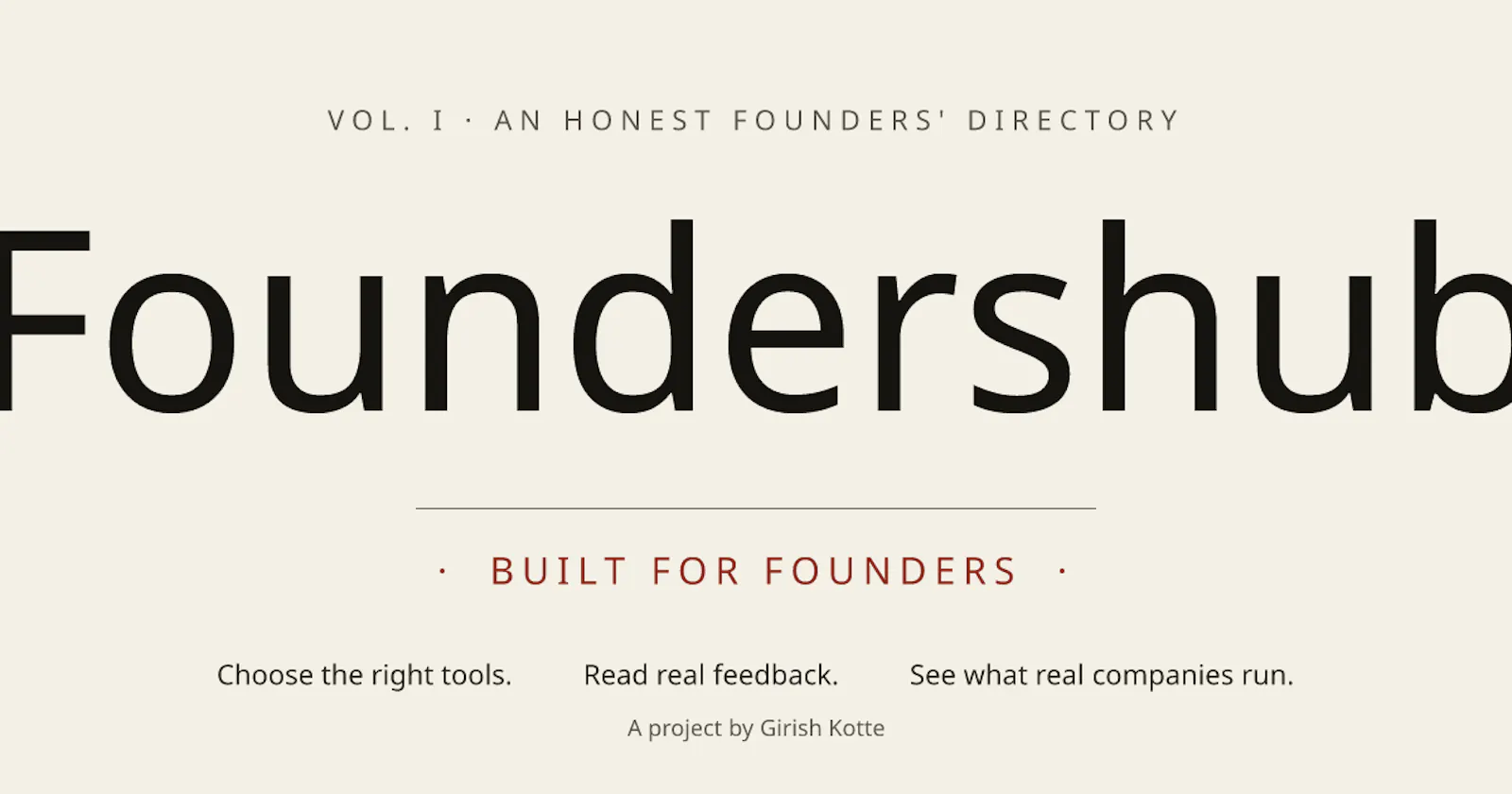 FoundersHub screenshot 1