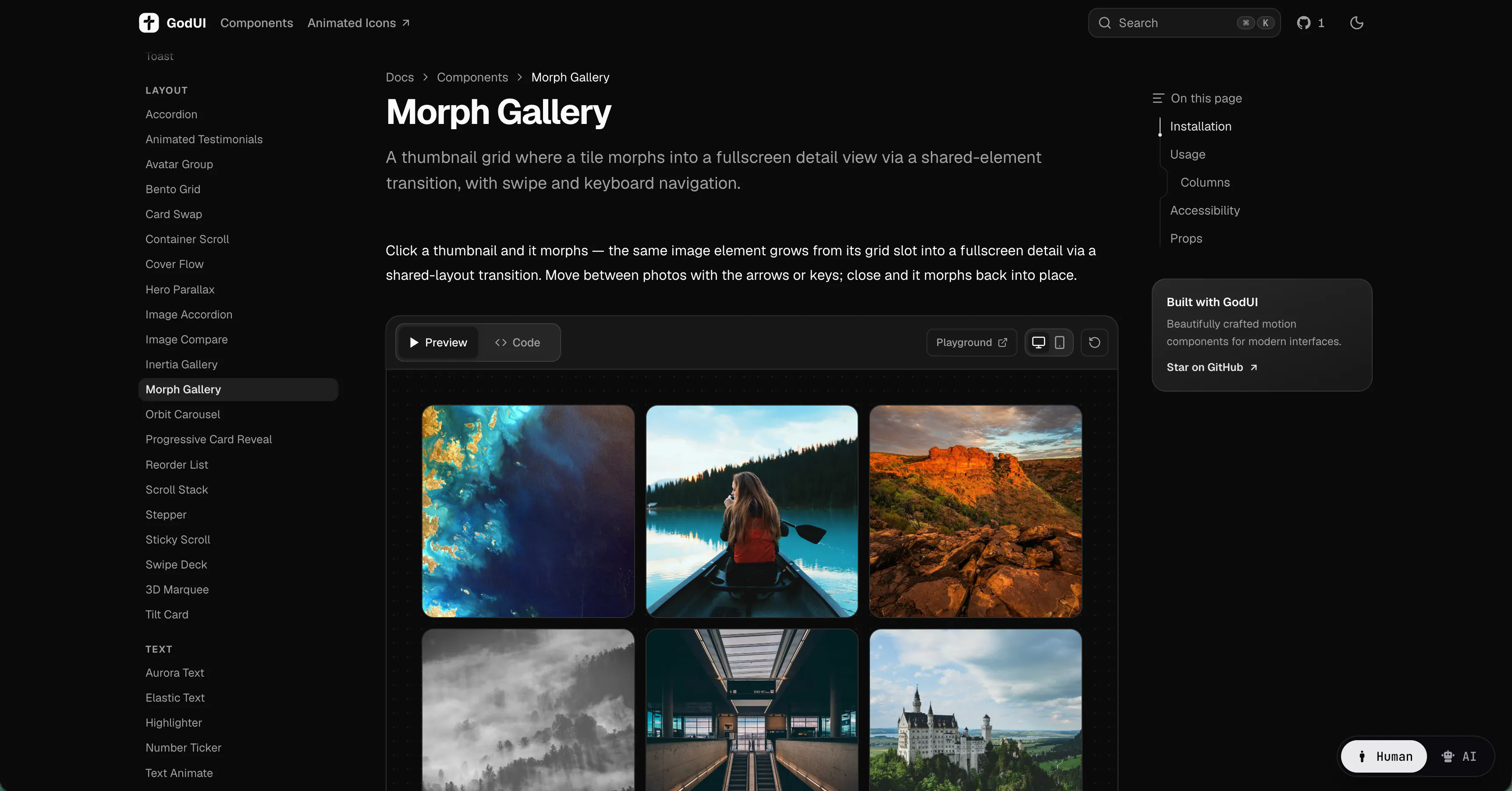 GodUI gallery image