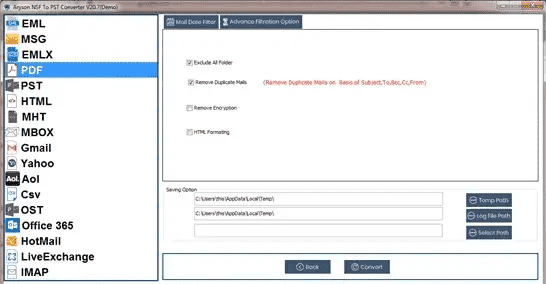 Lotus Notes to Outlook Converter - โยกย้ายไฟล์ NSF จาก IBM Lotus Notes ไปยัง MS Outlook media 4