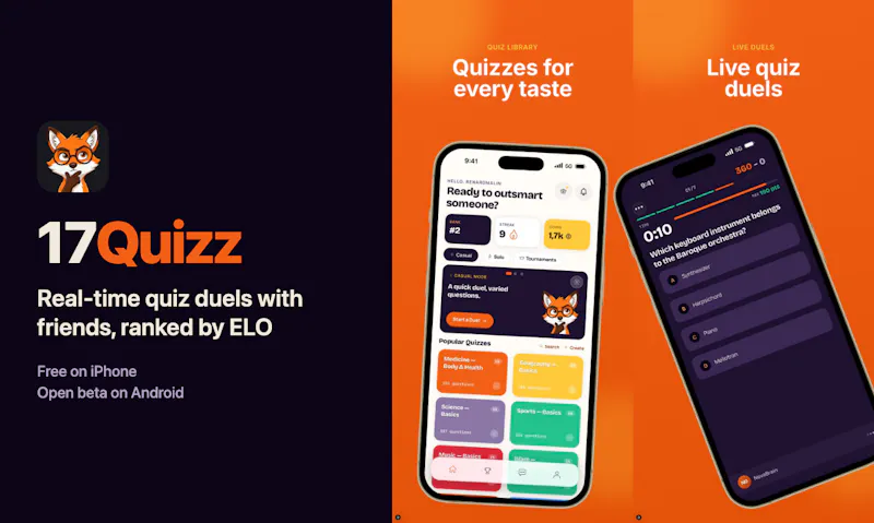 17Quizz screenshot 1
