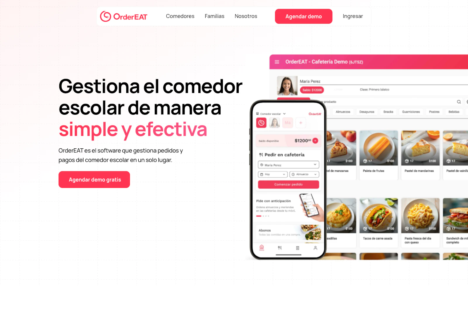 OrderEAT screenshot 1