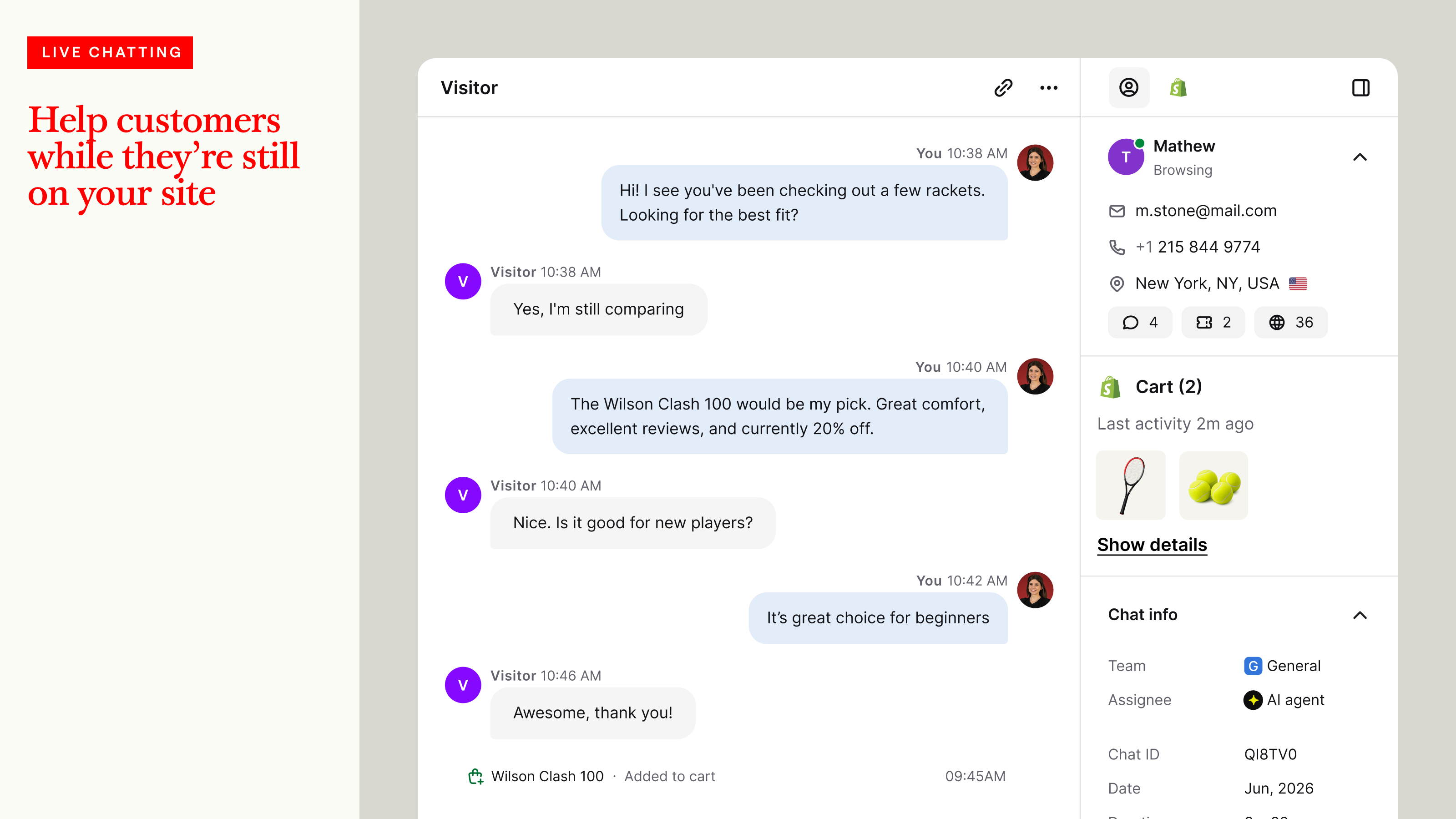 Text AI Customer Service & Live Chat gallery image