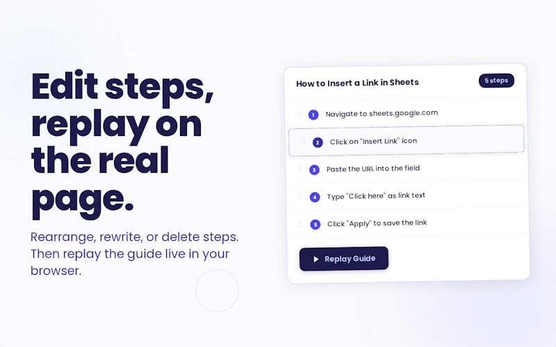 Mimik: auto-capture browser workflows screenshot 5