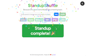StandupShuffle gallery image