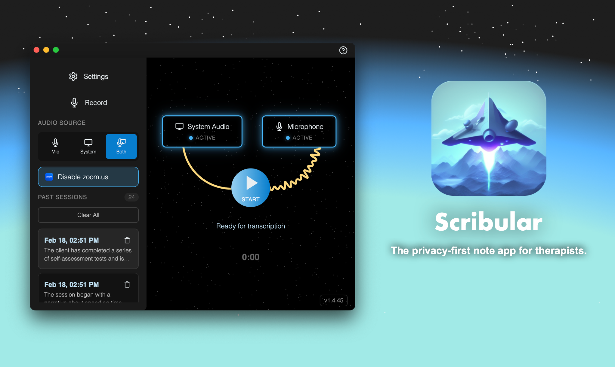 Scribular - Main product screenshot demonstrating key features and user interface