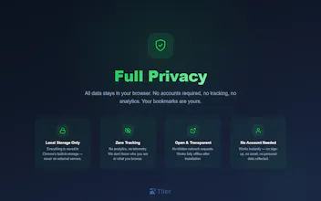 Tiler: Visual Bookmarks & New Tab gallery image
