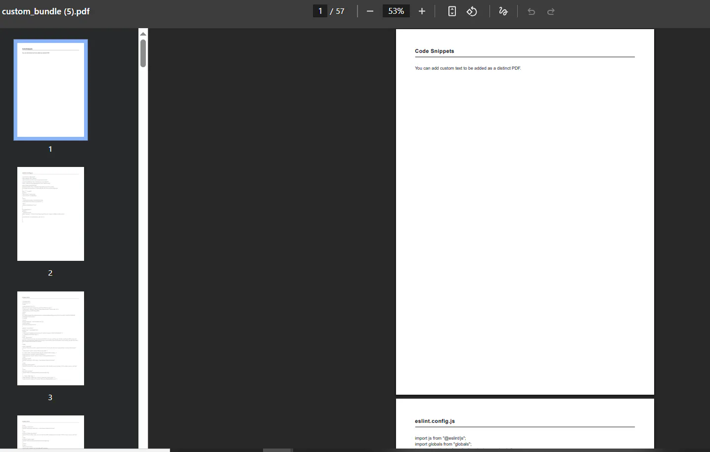 Anything to PDF - 1 big file or multiple gallery image