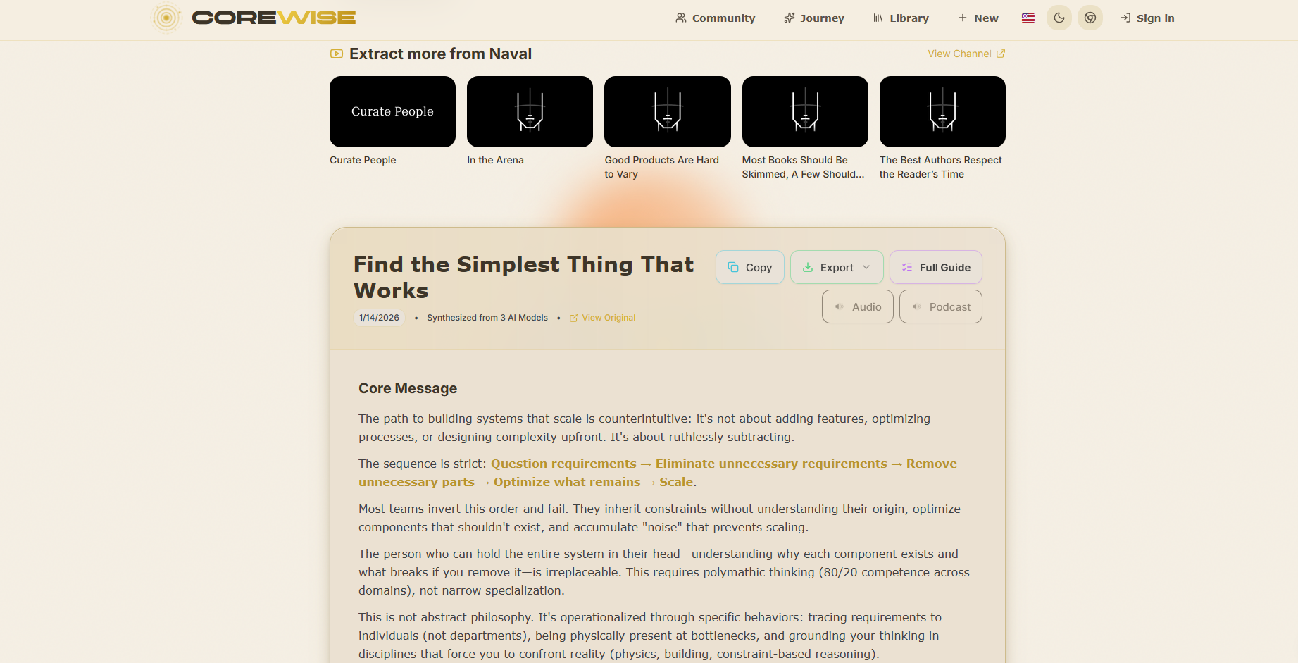 CoreWise.video gallery image