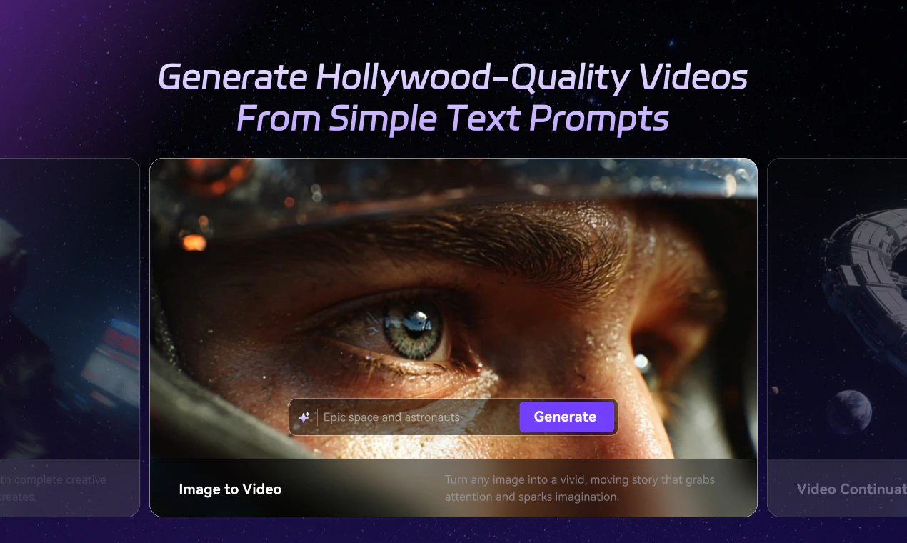 Wondershare Tomoviee Ai — product overview and interface preview