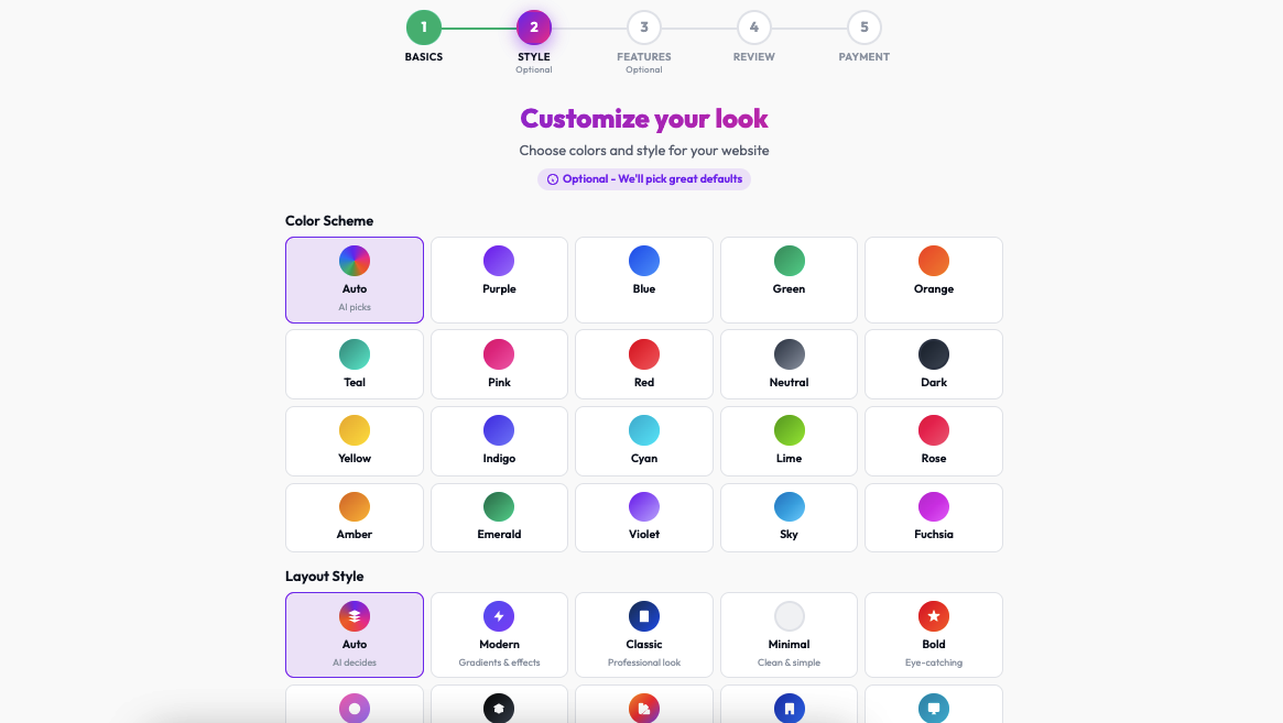 Blitzweb - Screenshot 4 showing product features and functionality