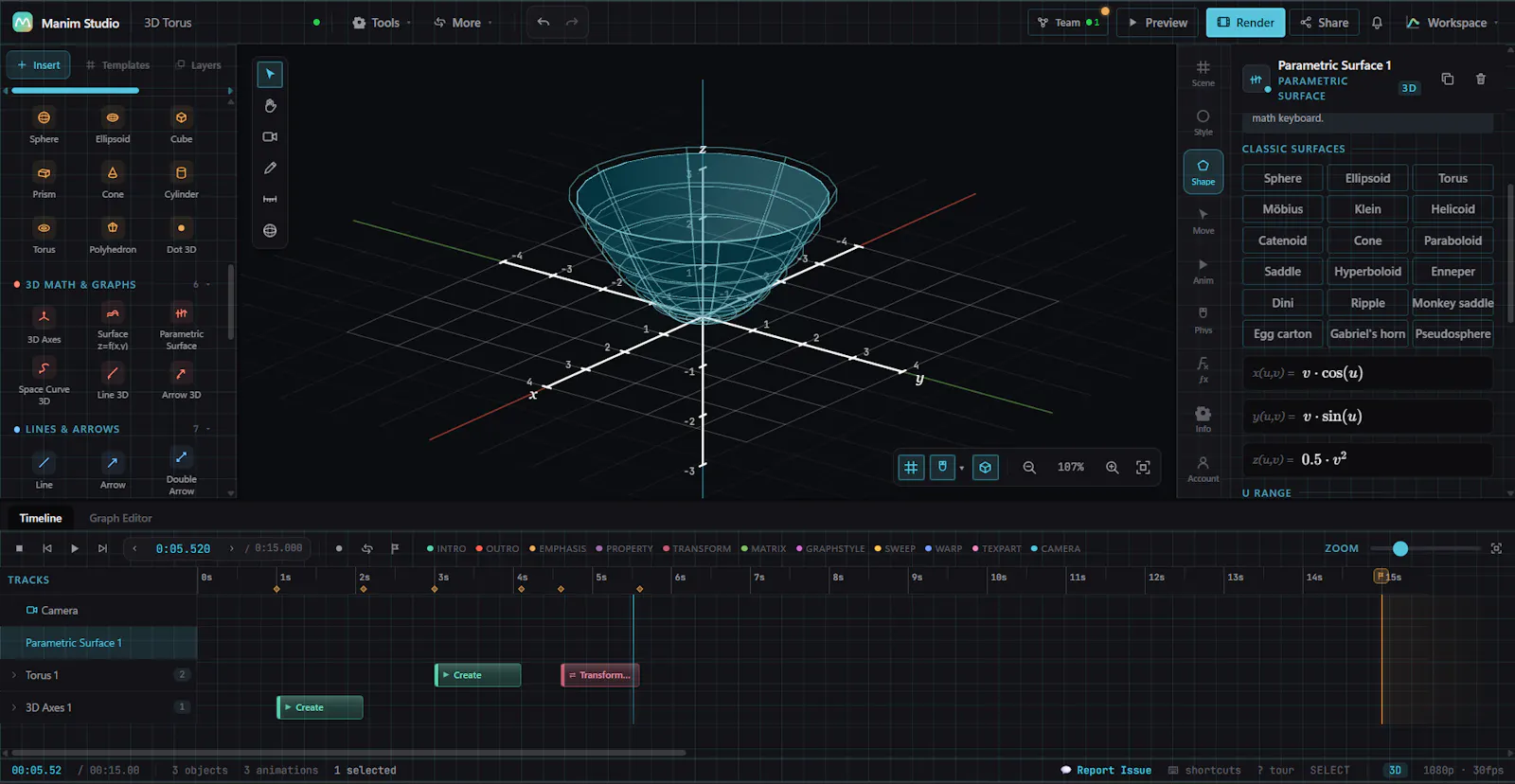 Manim Studio screenshot 5