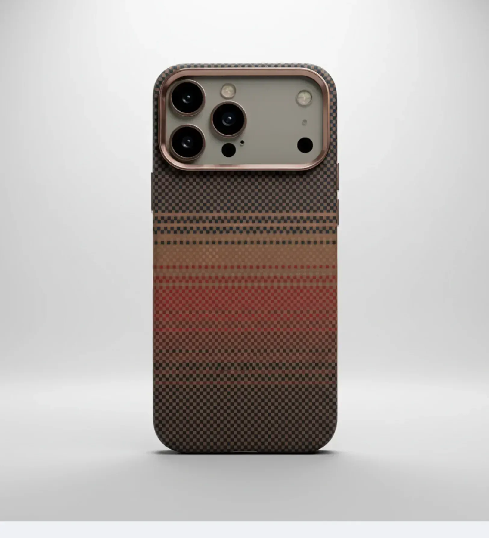 Banner del producto Classic Plaid Carbon Fiber MagSafe