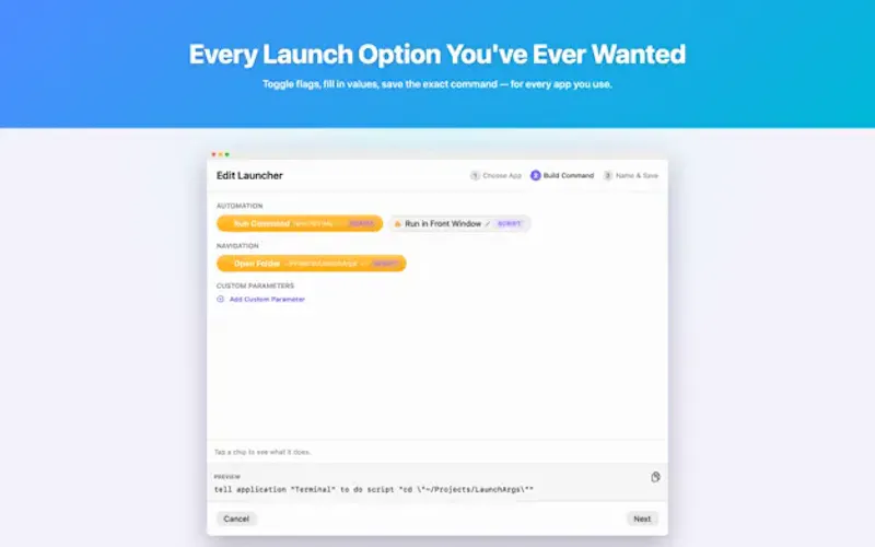 AppArgs: Flags & Shortcuts screenshot 5