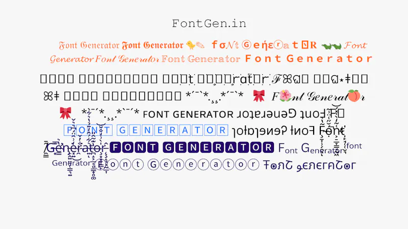 FontGen.in screenshot 8