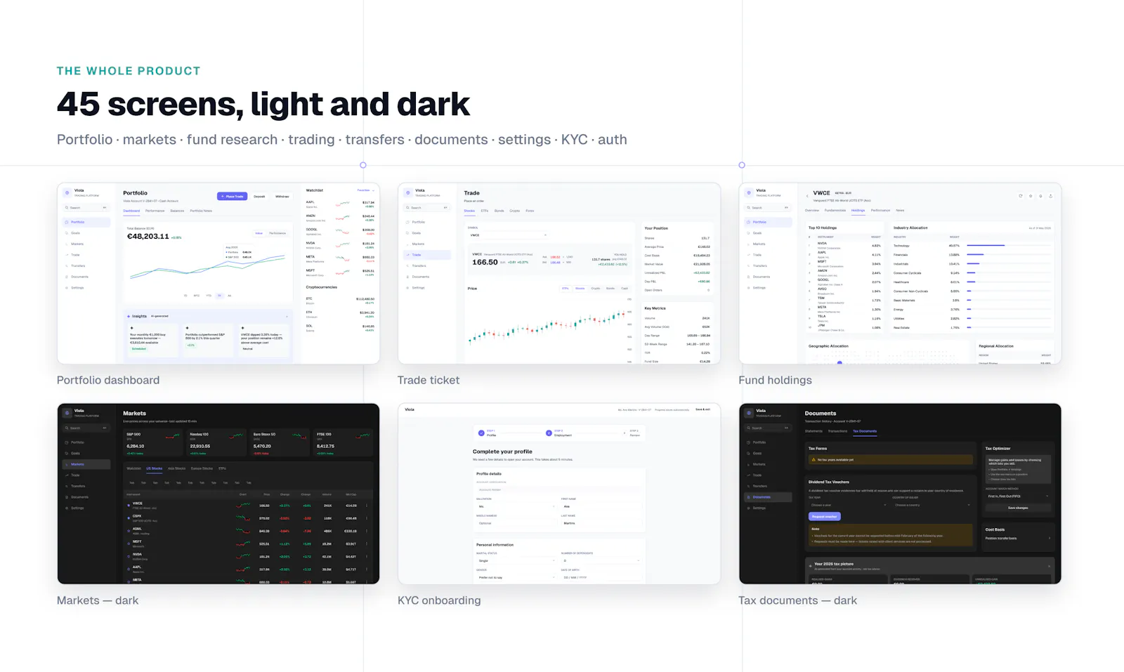 Viola UI screenshot 2