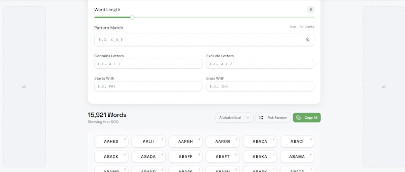 10LetterWords | Spelling Bee Solver screenshot 6