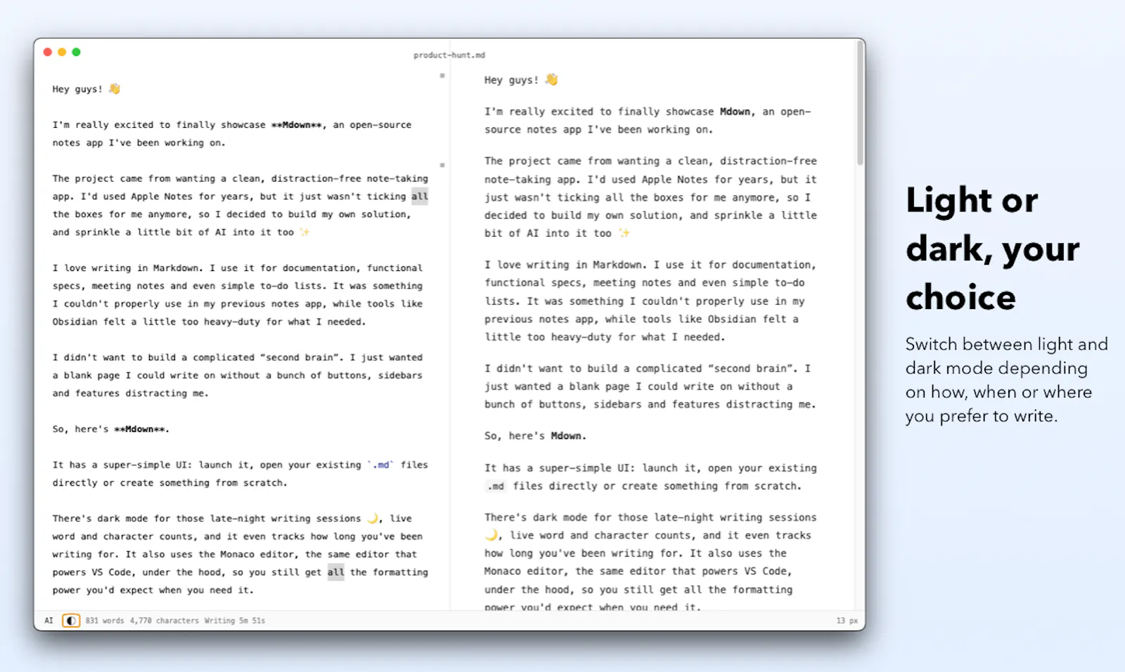 Mdown screenshot 3