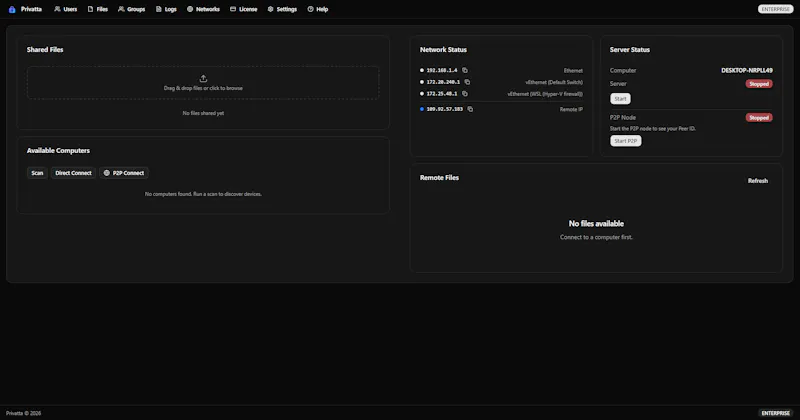 Privatta screenshot 2