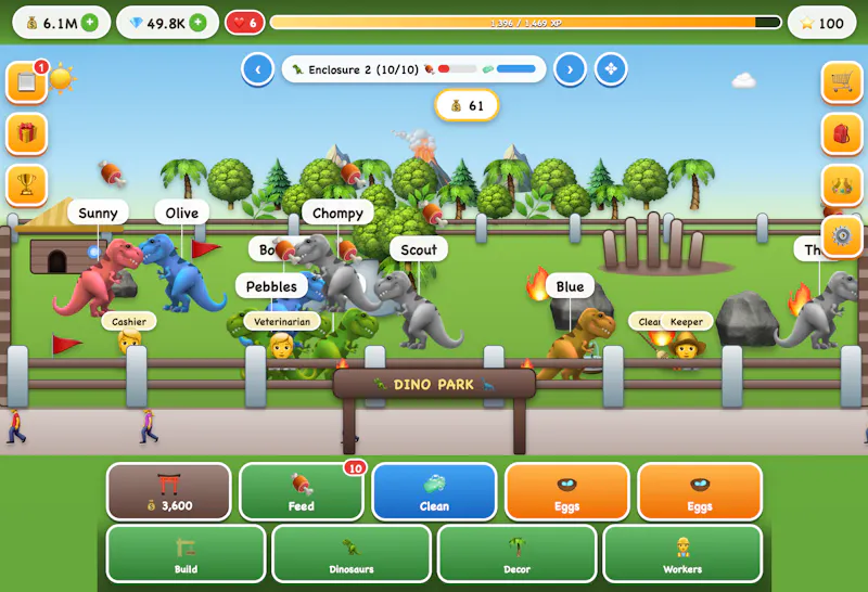 Dino Park Tycoon screenshot 4