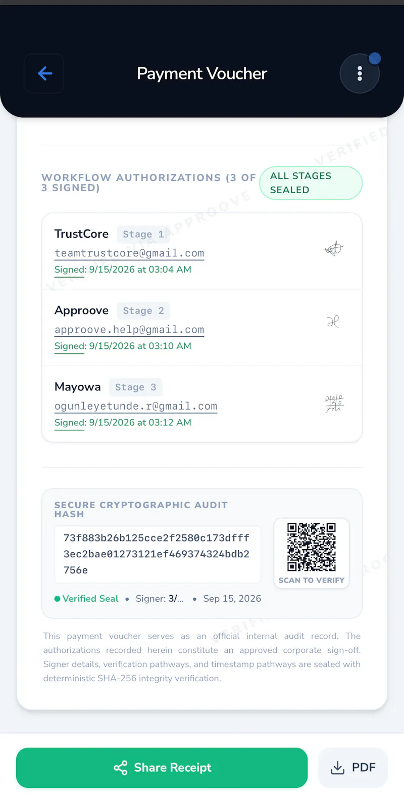 Approove Lite screenshot 5