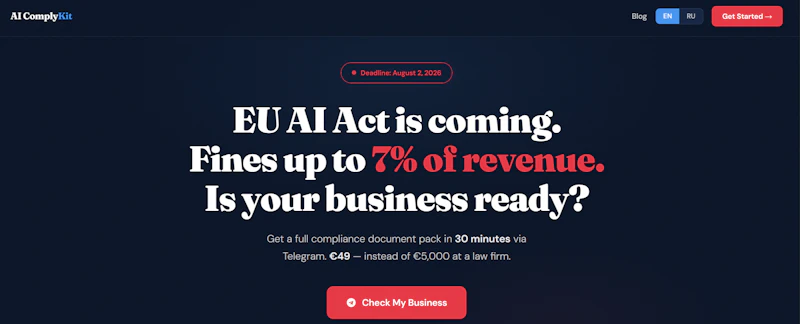 Ai Comply Kit screenshot 1
