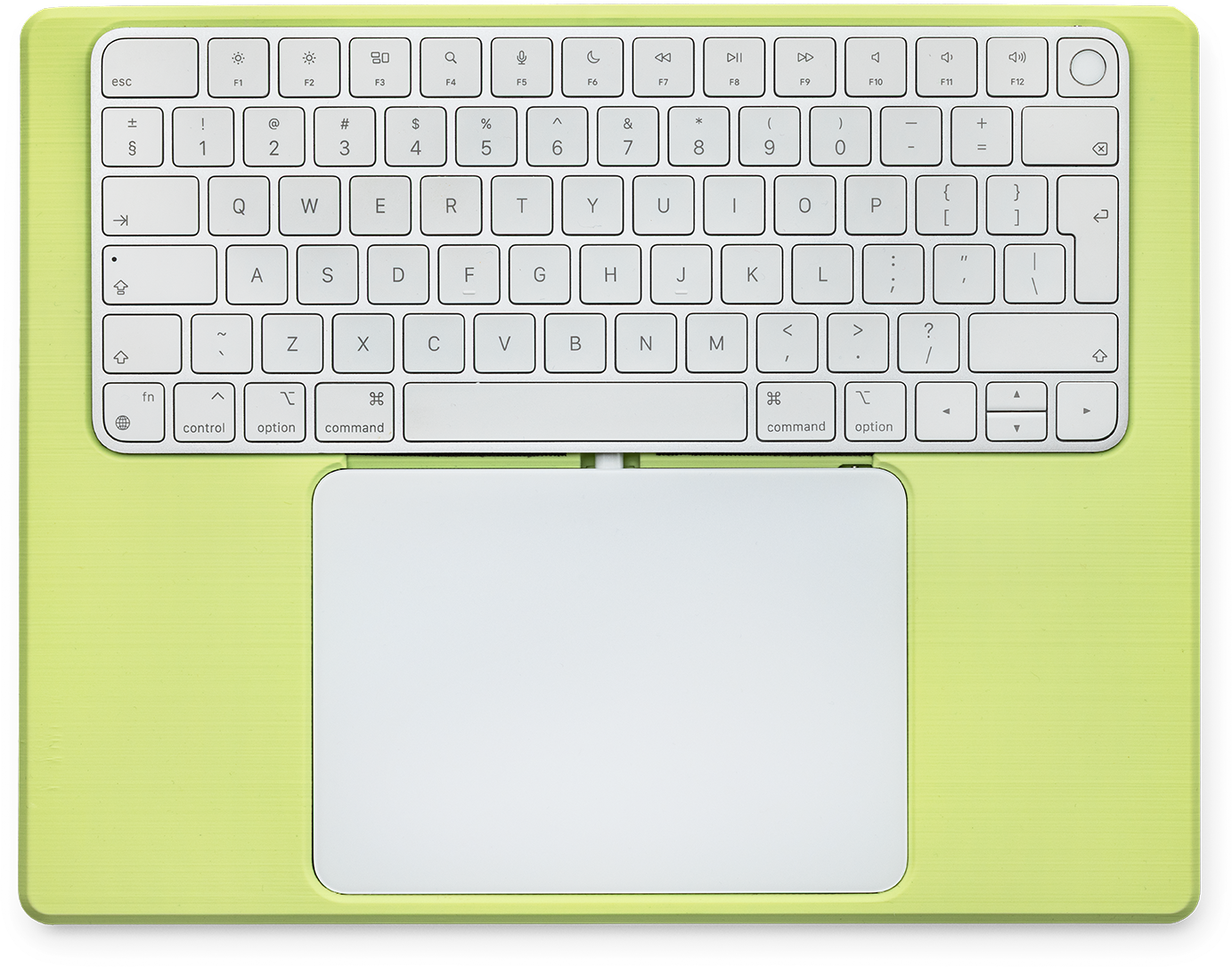 Ergonomic keyboard and trackpad tray - Main product screenshot demonstrating key features and user interface