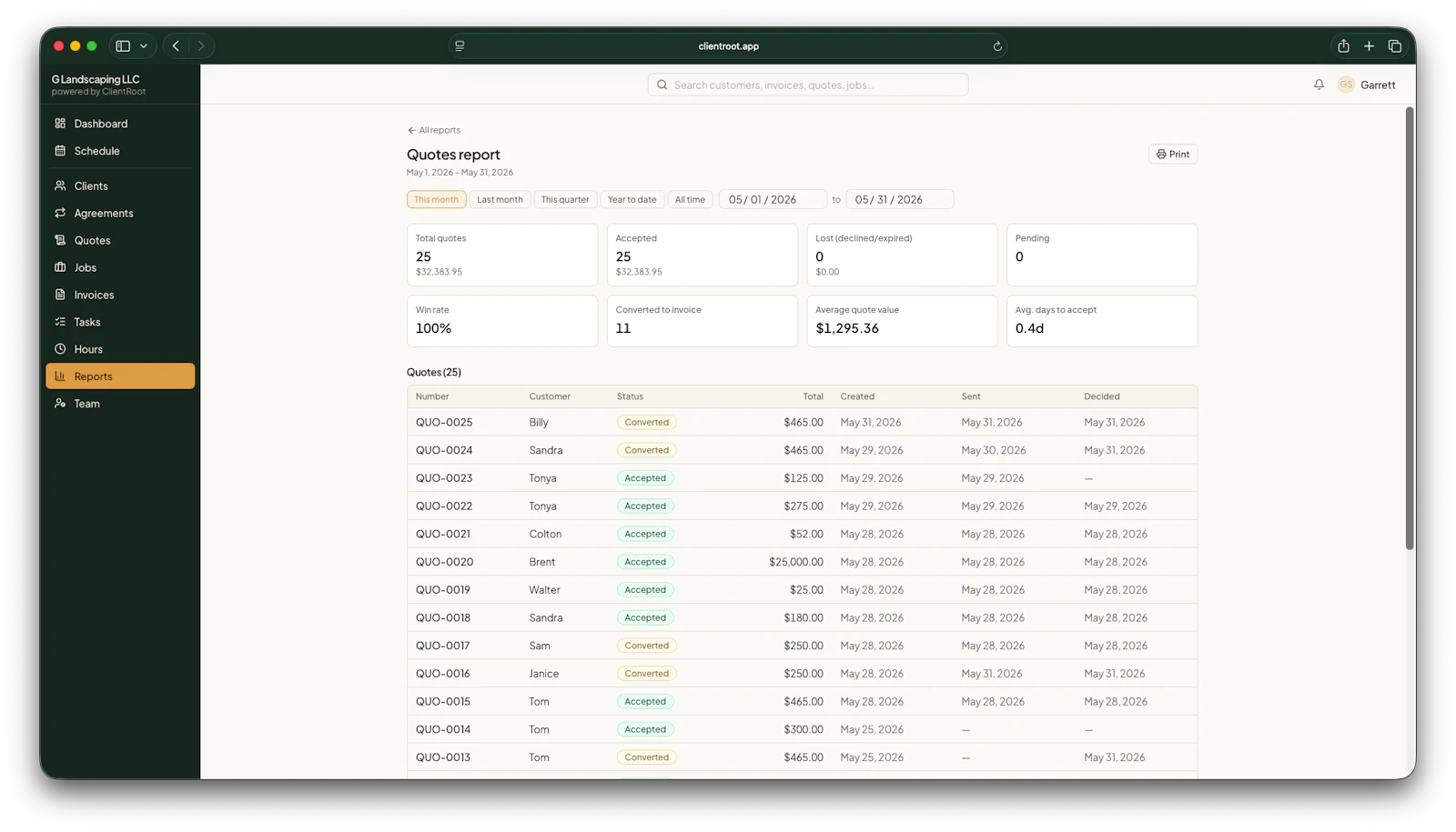 ClientRoot screenshot 3