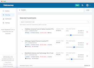 YieldJourney: Master Monthly Dividends gallery image