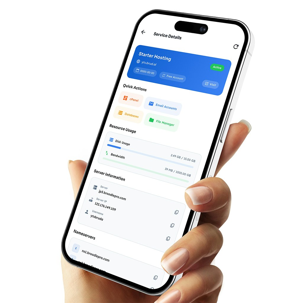 WHMCS Client Area App for Android & iOS gallery image