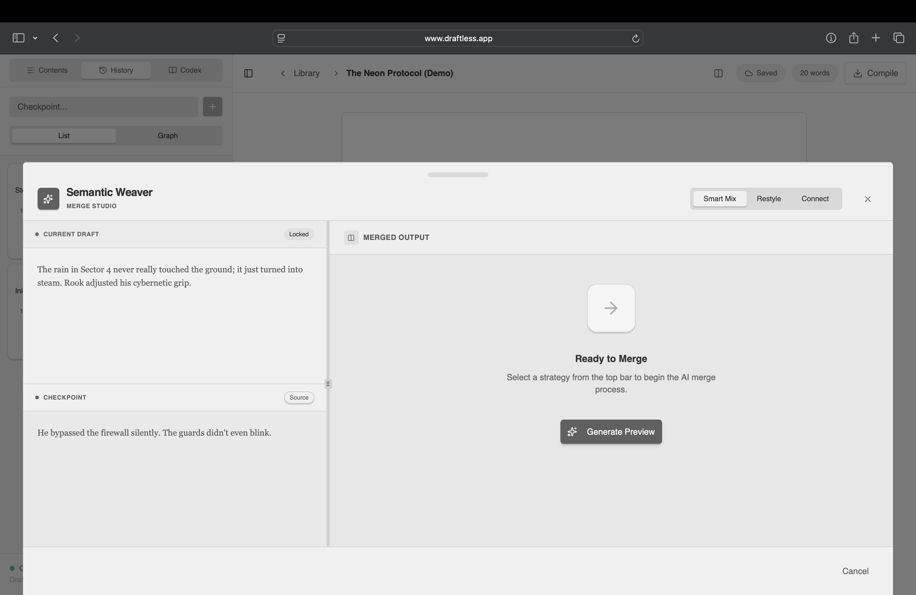 Draftless gallery image