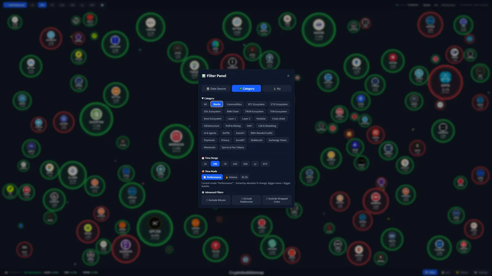 Cryptobubblemap screenshot 5