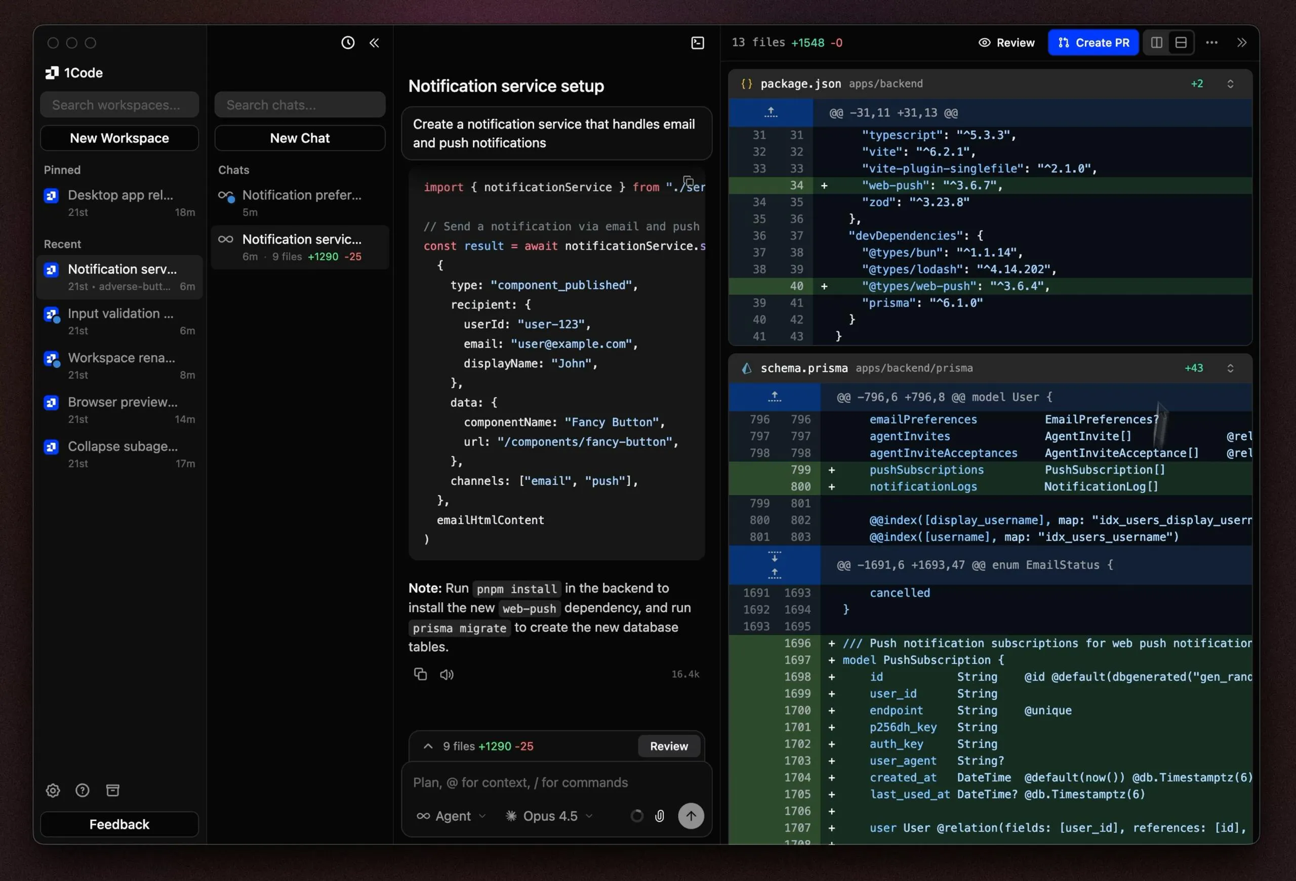 1Code: Open source Cursor-like UI for Claude Code | Product Hunt